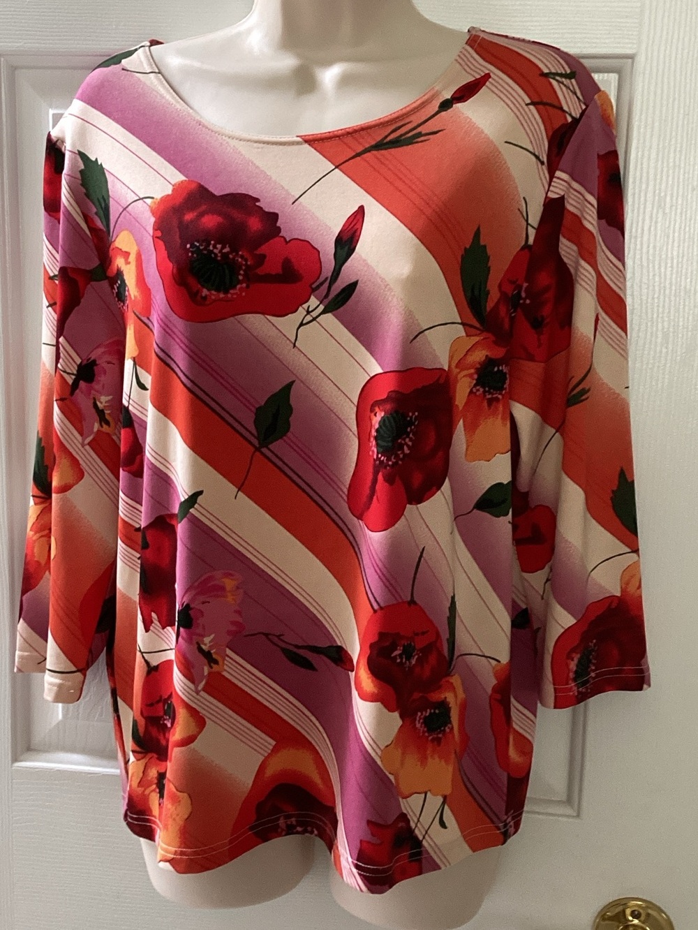 Koos of Course! vintage top Maximalist Artsy retro Boho chic